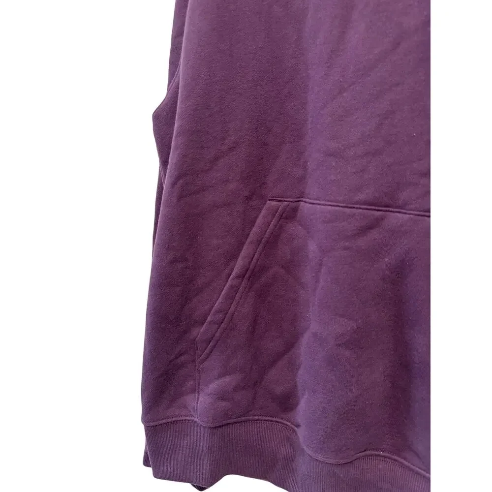 Tek Gear Ultrasoft Fleece Pullover Hoodie M Purple - Picture 7 of 7
